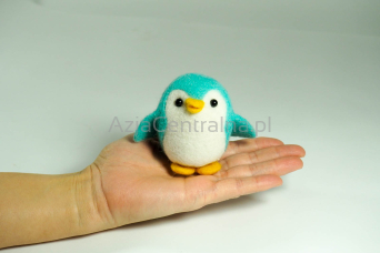 Pingwin filcowy z wełny