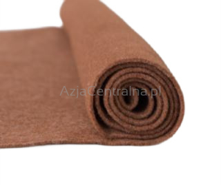 Filc wełniany 2mm arkusz 30x30cm MELANŻ BRĄZU