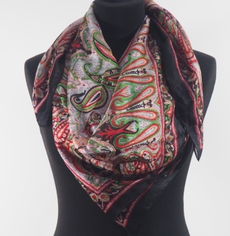 Chusta apaszka jedwabna ethiczna