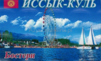 Magnes Bosteri, pólnocne wybrzeże jeziora Issyk Kul