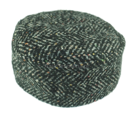 Krymka męska czapka mycka wełniana w jodełka