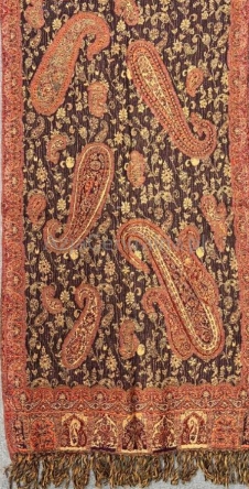 Damski męski szal z wełny merynosów