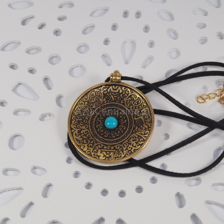 Wisiorek dwustronny Mandala