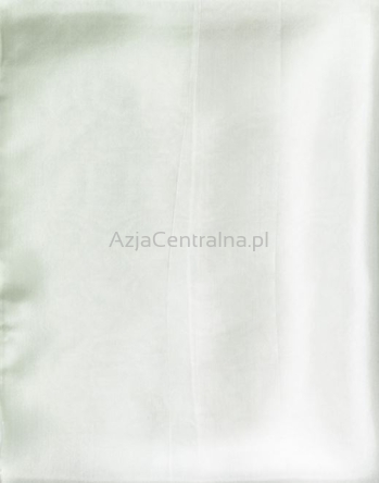 Biały damski szal jedwabny 180x45cm Pongee 6