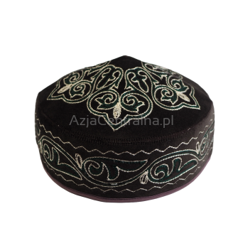 Krymka brązowa męska czapka kazachska (57, 58cm)