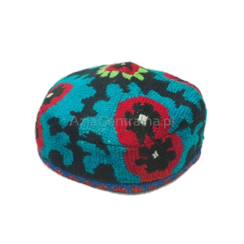 Uzbecka czapka damska męska krymka z haftem krzyżykowym (56cm)