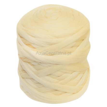 Wełna czesankowa merynosa 22-24mic BIAŁY NATURALNY