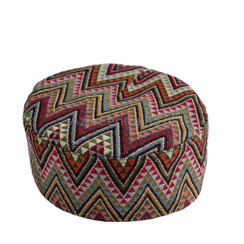 Krymka czapka męska mycka kolorowy wzory azteckie