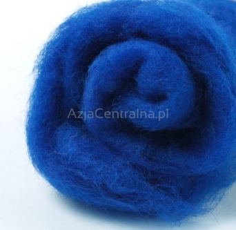 Wełna zgrzebna merynos do filcowania CHABROWY #605