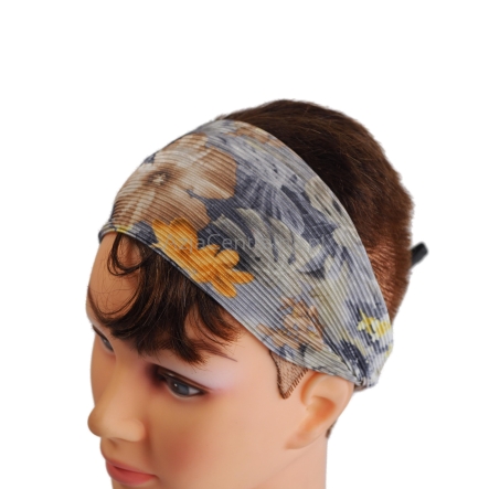 Damska opaska na włosy kwiecista na lato