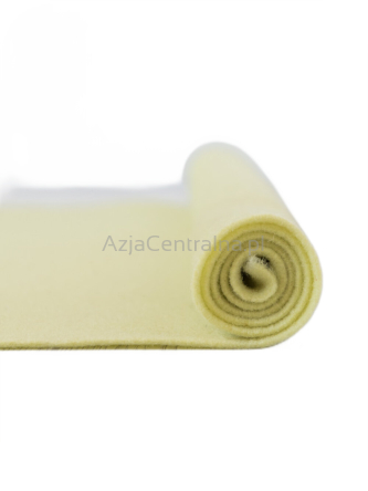 Filc wełniany 3mm arkusz 30x30cm JASNY ŻÓŁTY