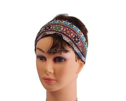 Damska opaska na włosy etniczna aztecka