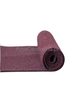 Filc wełniany 3mm arkusz 30x30cm MELANŻ BORDOWY