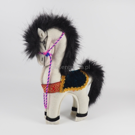 Koń koczownika filcowy