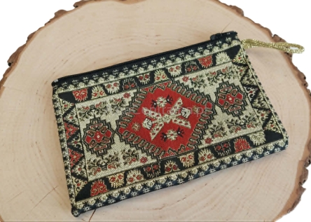 Saszetka etui mini kosmetyczka orientalna kolorowa 10x15cm