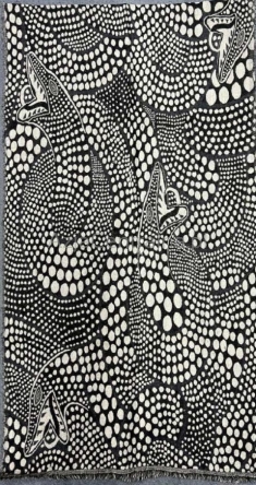 Damski męski szal z wełny merynosów