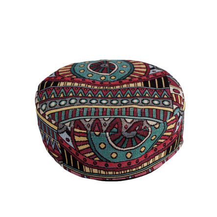 Krymka czapka męska mycka kolorowa Azteckie wzory