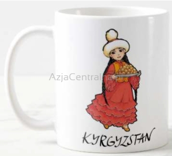 Kubek ceramiczny Kirgistan