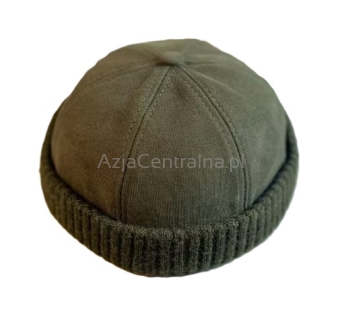 Dokerka czapka męska ZIELONY KHAKI 56-60cm