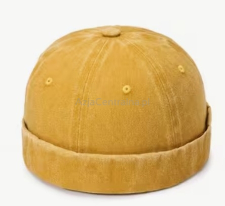 Dokerka czapka Jeansowa MIODOWY vintage 55-59cm