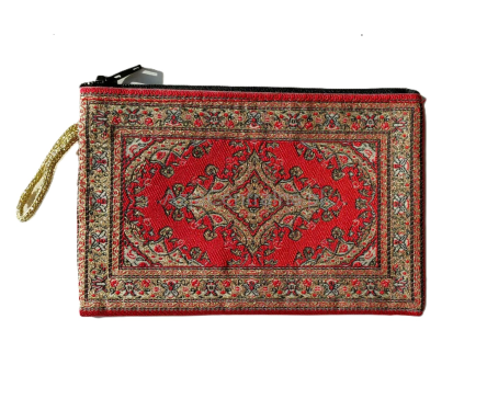 Etui saszetka mini kosmetyczka orientalna kilim Czerwona
