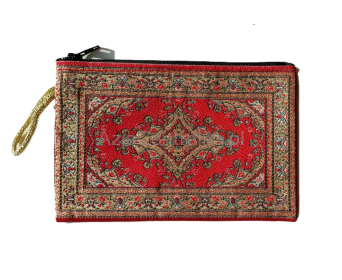 Etui saszetka mini kosmetyczka orientalna kilim Czerwona