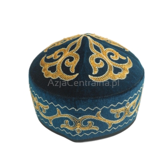 Męska czapka krymka topi haftowana (58, 59cm)