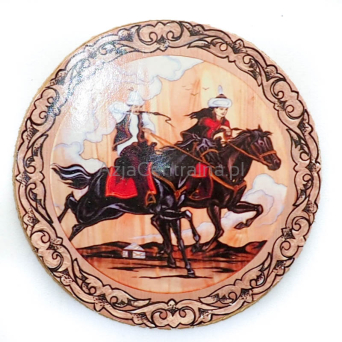 Magnes na lodówkę życie koczowników Kazachstan Kirgistan