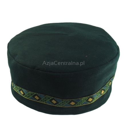 Krymka mycka lniana morski taśma ozdobna