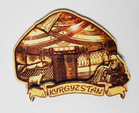 Magnes jurta kirgiska Kyrgyzstan