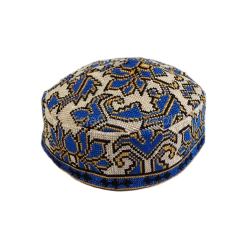 Męska czapka etniczna krymka haftowana (57cm)