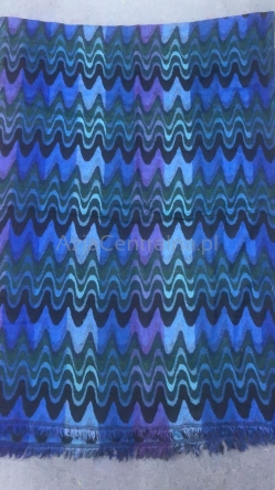 Elegancki duży szal z wełny z merynosów