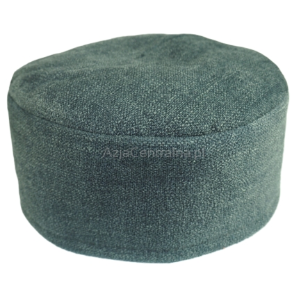 Krymka czapka męska gruba mycka ciemnoszara grafit