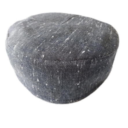 Krymka męska czapka lniana z podszewką