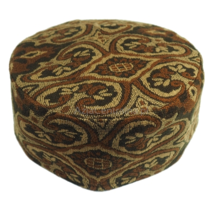 Krymka czapka męska brąz etno orientalna