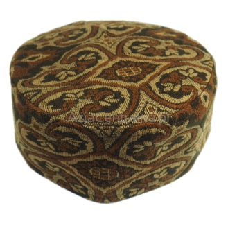 Krymka czapka męska brąz etno orientalna