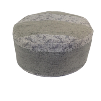 Krymka czapka męska beżowa w oreintalne wzory