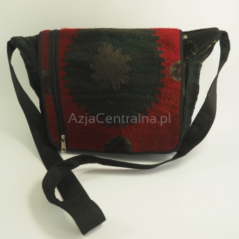 Damska torba z jedwabnymi wzorami Suzani w stylu Ethno